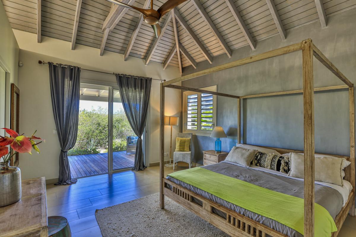 Location villa Saint Martin Terres Basses - Villa 4 chambres 8 personnes - 350m de la plage de Baie aux Prunes - Piscine - Roof Top (31)